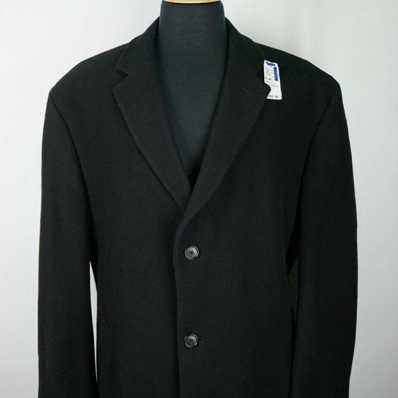 Jos A Bank Merino Wool Executive Collection Coat